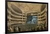 The Imperiale Academy of Music, theatre of the Opera, during a performance of Robert le Diable-Louis Jules Arnout-Framed Giclee Print