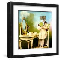 The Impersonator-Martine Roch-Framed Art Print