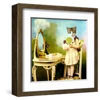 The Impersonator-Martine Roch-Framed Art Print