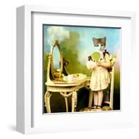 The Impersonator-Martine Roch-Framed Art Print