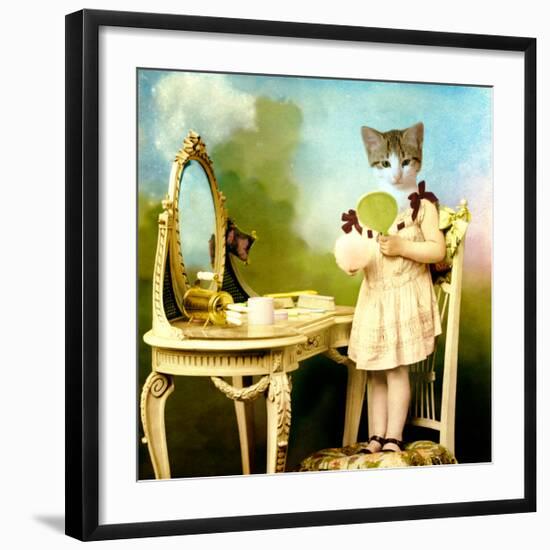 The Impersonator-Martine Roch-Framed Art Print