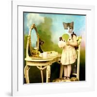 The Impersonator-Martine Roch-Framed Art Print