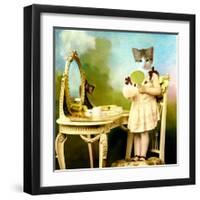 The Impersonator-Martine Roch-Framed Art Print