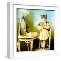 The Impersonator-Martine Roch-Framed Art Print