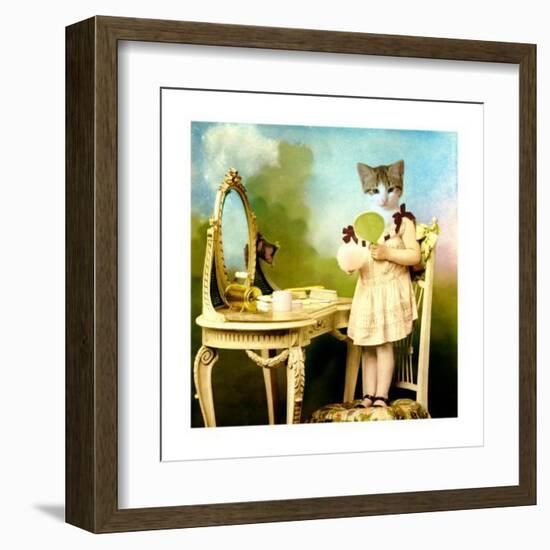 The Impersonator-Martine Roch-Framed Art Print