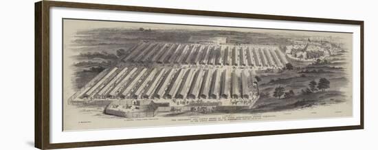 The Implement and Cattle Shows of the Royal Agricultural Society of England-William Henry Pike-Framed Giclee Print