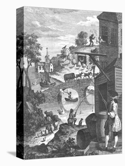 The Importance of Knowing Perspective, 18th Century-William Hogarth-Stretched Canvas