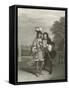 The Importunate Author-Gilbert Stuart Newton-Framed Stretched Canvas