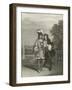 The Importunate Author-Gilbert Stuart Newton-Framed Giclee Print
