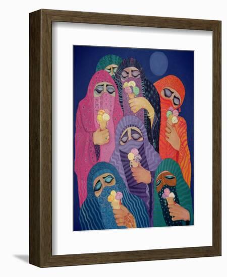 The Impossible Dream, 1989-Laila Shawa-Framed Giclee Print