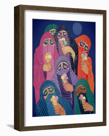 The Impossible Dream, 1989-Laila Shawa-Framed Giclee Print