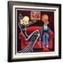 The Impossible Interview, Illustration from Vanity Fair Magazine, 1932-null-Framed Giclee Print