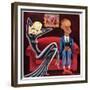 The Impossible Interview, Illustration from Vanity Fair Magazine, 1932-null-Framed Giclee Print