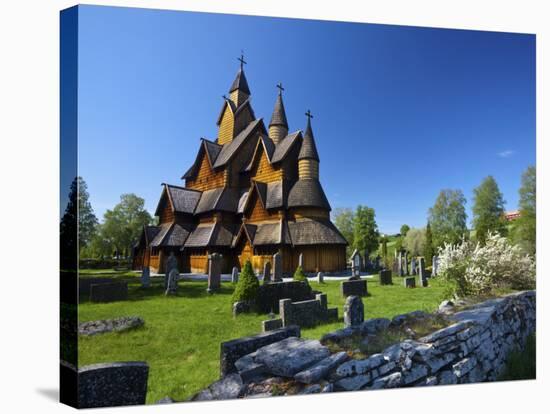 The Impressive Exterior of Heddal Stave Church, Norway's Largest Wooden Stavekirke-Doug Pearson-Stretched Canvas