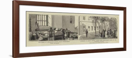 The Imprisonment of Arabi Pasha-Frederic Villiers-Framed Premium Giclee Print