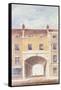 The Improved Entrance to Scotland Yard, 1824-T. Chawner-Framed Stretched Canvas