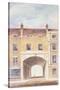 The Improved Entrance to Scotland Yard, 1824-T. Chawner-Stretched Canvas