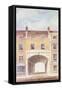 The Improved Entrance to Scotland Yard, 1824-T. Chawner-Framed Stretched Canvas