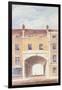 The Improved Entrance to Scotland Yard, 1824-T. Chawner-Framed Giclee Print