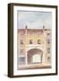 The Improved Entrance to Scotland Yard, 1824-T. Chawner-Framed Giclee Print