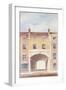 The Improved Entrance to Scotland Yard, 1824-T. Chawner-Framed Giclee Print