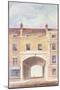 The Improved Entrance to Scotland Yard, 1824-T. Chawner-Mounted Giclee Print
