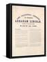 The Inaugural Address of President Abraham Lincoln Delivered at the National Capitol, 4th March…-null-Framed Stretched Canvas