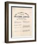 The Inaugural Address of President Abraham Lincoln Delivered at the National Capitol, 4th March…-null-Framed Giclee Print