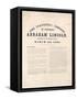 The Inaugural Address of President Abraham Lincoln Delivered at the National Capitol, 4th March…-null-Framed Stretched Canvas