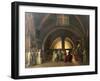 The Inauguration of Jacques de Molay into the Order of Knights Templar in 1295-Francois-Marius Granet-Framed Giclee Print