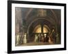 The Inauguration of Jacques de Molay into the Order of Knights Templar in 1295-Francois-Marius Granet-Framed Giclee Print