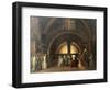 The Inauguration of Jacques de Molay into the Order of Knights Templar in 1295-Francois-Marius Granet-Framed Giclee Print