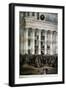 The Inauguration of Jefferson Davis, c.1861-James Massalon-Framed Giclee Print