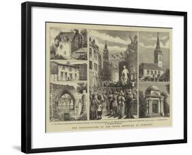 The Inauguration of the Burns Memorial at Dumfries-Henry William Brewer-Framed Giclee Print