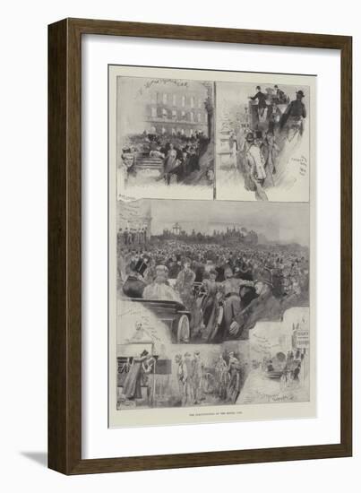 The Inauguration of the Motor-Car-Henry Charles Seppings Wright-Framed Giclee Print