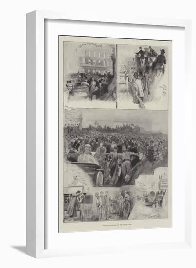 The Inauguration of the Motor-Car-Henry Charles Seppings Wright-Framed Giclee Print