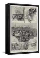 The Inauguration of the Motor-Car-Henry Charles Seppings Wright-Framed Stretched Canvas