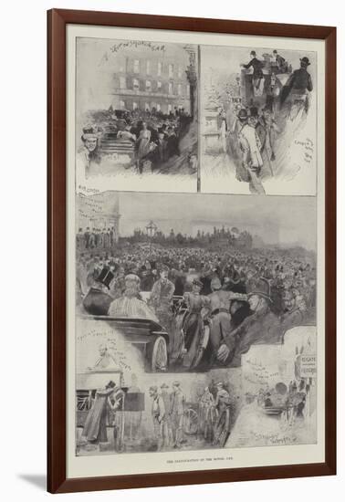 The Inauguration of the Motor-Car-Henry Charles Seppings Wright-Framed Giclee Print