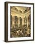 The Inauguration of the Opera. the Opera House, Paris, France, C.1890-C.1900-null-Framed Giclee Print