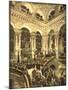 The Inauguration of the Opera. the Opera House, Paris, France, C.1890-C.1900-null-Mounted Giclee Print