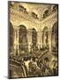 The Inauguration of the Opera. the Opera House, Paris, France, C.1890-C.1900-null-Mounted Premium Giclee Print