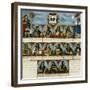 The Inca Dynasty, Peruvian School, Late 18th Century-null-Framed Giclee Print
