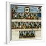 The Inca Dynasty, Peruvian School, Late 18th Century-null-Framed Giclee Print