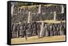 The Inca Ruins of Sacsayhuaman, UNESCO World Heritage Site, Peru, South America-Peter Groenendijk-Framed Stretched Canvas