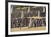 The Inca Ruins of Sacsayhuaman, UNESCO World Heritage Site, Peru, South America-Peter Groenendijk-Framed Photographic Print