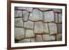 The Inca Wall at Hathunrumiyoq Street, Las Piedras Del Los 12 Angulos (Stone of 12 Angles), Cuzco-Yadid Levy-Framed Photographic Print