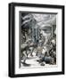 The Incident at the Menagerie, Montceau-Les-Mines, France, 1891-Henri Meyer-Framed Giclee Print