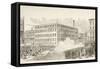 The Incident in Second Avenue During the New York Draft Riots in July 1863-null-Framed Stretched Canvas
