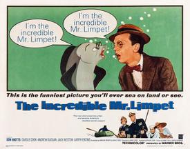 Image result for the incredible mr.limpet poster
