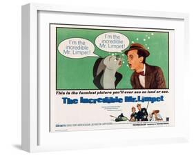 The Incredible Mr. Limpet-null-Framed Art Print